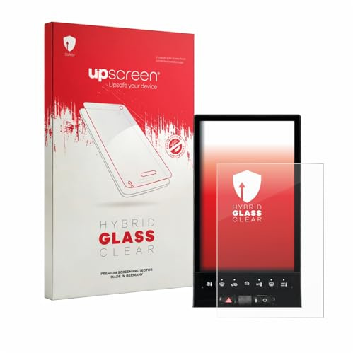 upscreen Schutzglas für Citroen C5 Aircross Waterfall-Display (2025-2026) | Transparenter Displayschutz Made in Germany Klare 9H Schutzfolie Glas-Folie Montage-Set Anti-Fingerprint