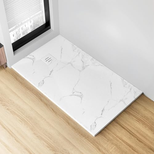 Aquara 1700x900mm SMC Shower Tray, Anti-Slip, Low Profile