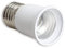 Demiawaking E27 auf E27 Lampenfassung Adapter E27 Sockel CLF LED Glühbirne E27 Fassung Adapter Lampensockel Halter