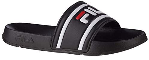 FILA Morro Bay Slipper, Sandalia Hombre, Black White, 40 EU