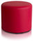 Ecopuf Pouf Hocker Roller - Gepolstert Sitzhocker aus Kunstleder - Ultraleicht - Abnehmbaren Bezug