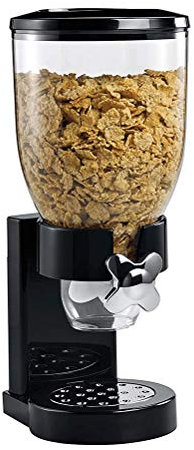 BSTEle Müslispender Kunststoff Einkopf Aufrecht Cornflakes Spender Cerealienspender Geeignet für Getreide, Haferflocken