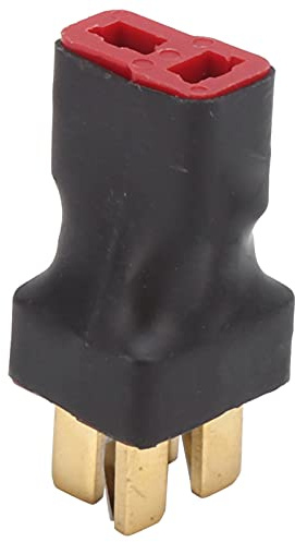 Keenso T-Stecker-Parallel-Adapter, Wireless 1 Buchse auf 2 Stecker T-Stecker-Parallel-Anschluss Wireless-Parallel-Kabeladapter RC-Akku ESC-Anschlussadapter Automodellzubehör Modellauto-Zubehör