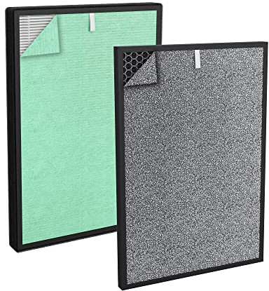 Turonic 4-in-2 Ersatzfilter für Luftreiniger für Home Turonic PH950 – mit True HEPA13-Filter, Baumwollfilter, Aktivkohle und Kaltkatalysatorfilter