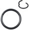BLESSMYLOVE 1.6mm 8mm Schwarz Nasenring Hoop 316L Chirurgenstahl Knorpelohrring Septum Clicker Ring Edelstahl Klappbarer Segmentring Lippenring Conch Daith Helix Rook Tragus Body Piercing Schmuck