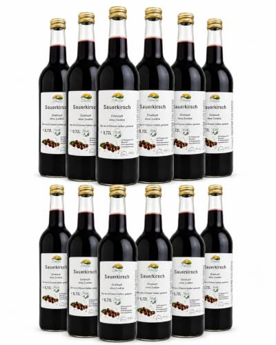 BLEICHHOF® Sauerkirschsaft - Direktsaft, vegan (12x0,72L)