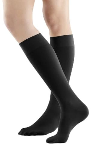 Bauerfeind VenoTrain soft AD CCL2 Kompressionsstrümpfe L normal creme long