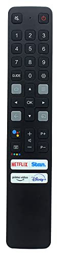 RC901V FAR1 Télécommande infrarouge de rechange pour TV TCL QLED 4K C725 50C725 55C725 65C725 75C725 C727 55C727 65C727 75C727 C825 55C825 65C727 825 7 5C825 85C825 C735 98C735 P725 43P725 50P725