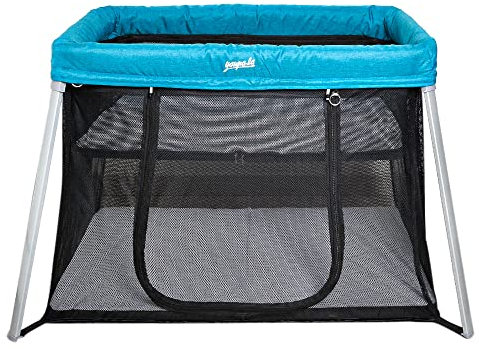 Youpala - Lit parapluie de voyage Parc bebe pliable 2 niveaux Youpala Zephir Couleur - Bleu