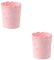 lmoikesz 2 Ensemble de Poubelle légère Anti-Rayures, Fond antidérapant Super épais et Durable pour Une Poubelle Stable, Tendance et Durable, Rose, Grande Taille, Rose Grande Taille, 2Ensemble