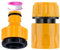 CZSYZCZS Outdoor Tap Connector Kit & Hose Connector,Garden Hose Pipe Connector Hose Tap Connectors and fittings Kit Hose End Quick Connector,ABS plastic Tap Connector 1/2 Inch &3/4 Inch Size 2-in-1