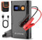 Starthilfe Powerbank, 2250A Auto Starthilfe für 12V Fahrzeuge (Bis zu 8.5L Benzin/5.0L Diesel), 12V tragbare Autobatterie Booster, Batterie Jump Starter mit Starthilfekabel