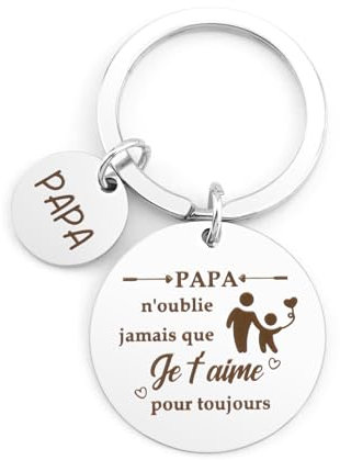 Cadeau Fete des Peres, Idee Cadeau Fete des Peres, Cadeau Papa, Cadeau de Noel Pour Papa, Cadeau Anniversaire Papa, Cadeau Beau Papa, Cadeau Noel Papa, Porte-clés Cadeau Papa, Idee Cadeau Pour Pere