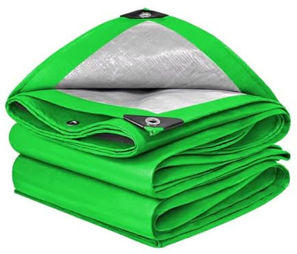 Lona De Protección Impermeable 2x4m, Lona Piscina con Ojales, Toldo Reforzado PE, Lona Impermeable Resistente Y Resistente, Lona Impermeable Exterior