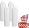 KUAOOAUK 4 Pcs 3 Hole Squeeze Bottle 24oz Sauce Bottle with Twist on Cap Lids, Plastic Condiment Dispenser with Nozzles for Ketchup BBQ Sauce Mustard Salad Dressing