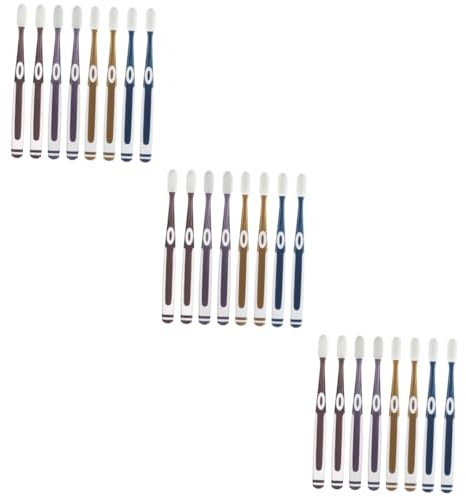 Ipetboom 3 Sätze Nano-zahnbürste Mondzahnbürste Elektrische Zahnbürste Kleinkind Betrieben Io Mundhygiene Oral Care Versorgung Für Erwachsene Handzahnbürsten Für Erwachsene Tpu 8 Stück * 3