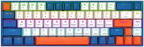 NMJHEVX Wireless Mechanical Gaming Keyboard,Numpad Kit with Gasket-Mounted,Tri-Mode BT/2.4G/USB-C Gasket RGB Gaming keyboard, Hot Swappable Keyboards, 34 * 12 * 4CM