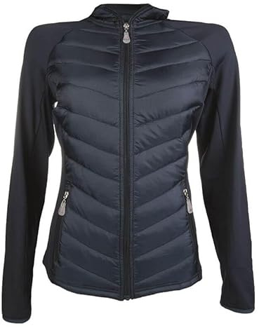 HKM Herren Prag Style Nylon Jacke, Cranberry/Orange, XL