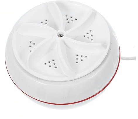 NUOBESTY Mini Lavadora Limpiador De Lavadora Lavadoras Portátiles Lavadora Usb Portátil Pequeñas Lavadoras Lavadora De Viaje Lavadora Pequeña Lavadora Portátil Abdominales Blanco