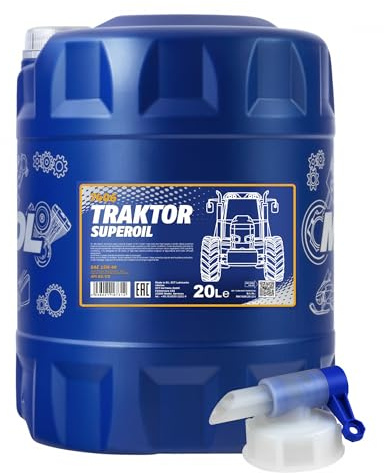 20L MANNOL Motoröl Traktor Superoil API CD 15W-40 Engine Oil Öl inkl Auslaufhahn