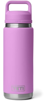 YETI Rambler 26 oz Bottle, Leakproof, Vacuum Insulated, Stainless Steel with Chug Cap, Desert Bloom