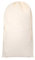 Bronta Mill Plain Natural 100% Cotton Drawstring Stuff Bags | Eco Friendly Storage Pouch | Beige - XL - 75cm x 50cm