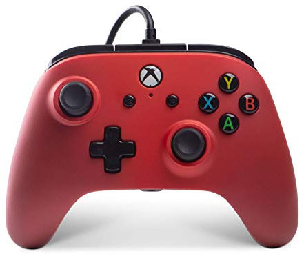 PowerA Crimson Fade Bleu USB Manette de jeu Analogique/Numérique Xbox One