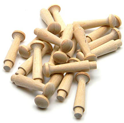 Birch Shaker Peg 45mm / 1.75 - Pack of 20