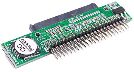 Gaetooely 7 + 15 Pin SATA SSD HDD Hembra a 2,5 44 Pin IDE Adaptador Masculino para el Ordenador portatil