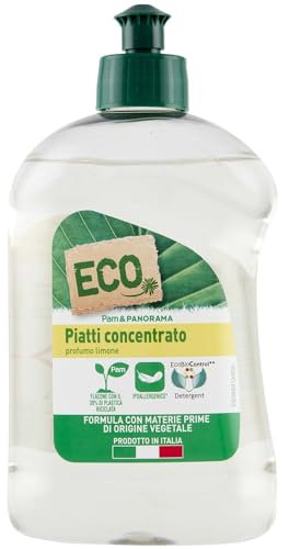 Eco Detergente Piatti Concentrato 500ml, 500ml