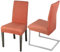 Staboos Stuhlhussen 2er Set - Hochwertige und elastische Stuhlhussen für Swingstühle - Pflegeleichte Stuhlbezüge & Hussen für Stühle - Perfekter Stuhlbezug 2er Set - ÖKO TEX Zertifiziert - Flamingo