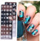 1pc Nagel Stamping Platten Gemälde Schablonen Für Nägel Blumen Blatt Geometrische Template Design