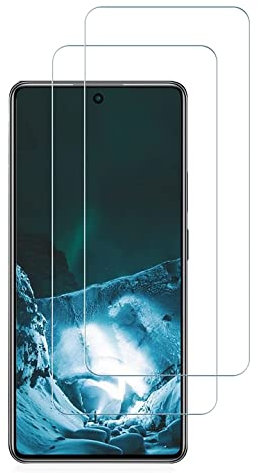 Cracksin [2 Stück] Schutzfolie kompatibel mit Xiaomi Redmi Note 9 Panzer Verbundglas Schutzglas Hart Tempered Glass 9H Kristallklar Anti-Kratzen Anti-Öl