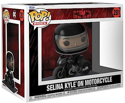 Funko Pop! Ride Deluxe: - Catwoman - Batman - Figura in Vinile da Collezione - Idea Regalo - Merchandising Ufficiale - Giocattoli per Bambini e Adulti - Movies Fans - Figura per i Collezionisti