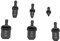6-teiliges Set mit Sechskant-Griff, Klimaanlage, Kupferschlauch, Stanzwerkzeug, runder Griff, Expanderrohr, Bohrer, Reparatur-Set mit 1/4, 3/8, 1/2, 5/8, 3/4, 7/8 Bits