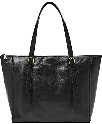 Fossil Tasche für Damen – Carlie Eco Leder Shopper, ZB1773001 – 34,29 cm L x 12,06 cm B x 29,21 cm H