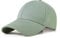 Bakicey Baseball Cap Unisex Outdoor Sonnenhut Damen Baseball Cap Baumwolle Baseball Mützen Erwachsenen Casual Hip Hop Baseboard Baseballkappe Verstellbar Herren Baseball Cap Kappe (Grau-Grün), 56-59
