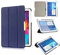 Custodia per Samsung Galaxy Tab 4 10.1 pollice T530 T531 T535 Tablet Cover - Affari luce di lusso Smart PU Slim Shell Cover in pelle con Auto Sleep/Wake (blu scuro)