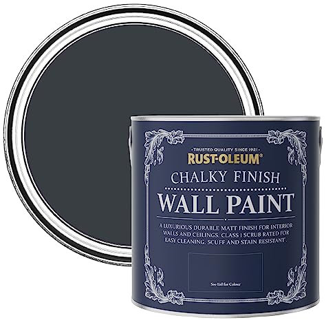 Rust-Oleum Grey Matt Emulsion Wall Paint - Anthracite (RAL 7016) 2.5L