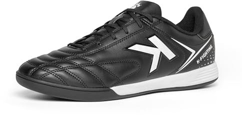 Kelme Football Boots Mens Astro Turf Football Boots Trainers Outdoor Cleats Athletics Sneakers Teens Professional Soccer Shoes Black UK 6