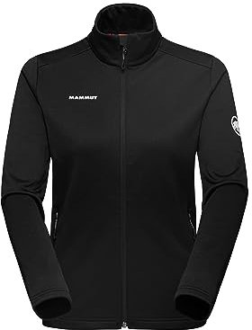 Mammut Outdoor ML Jacket Women | Sportjacke für Damen, Leichte Midlayer Jacke, Atmungsaktive Wanderjacke, Warme Outdoorjacke, Bekleidung für Sport, Unterziehjacke | Schwarz; L