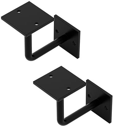 Alberts 837907 Console Oli | une paire | Équerre murale dans différentes couleurs tendance | console par paire ou individuellement | dimensions 50 x 100 x 100 mm