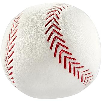 UPKOCH Kreativer 12cm Plüsch Baseball als Leichtes Sportplüschballspielzeug für Kinder als Geschenk für Geburtstagsfeier und Outdoor Spiel