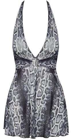 Cottelli Party Kleid, Grau, M