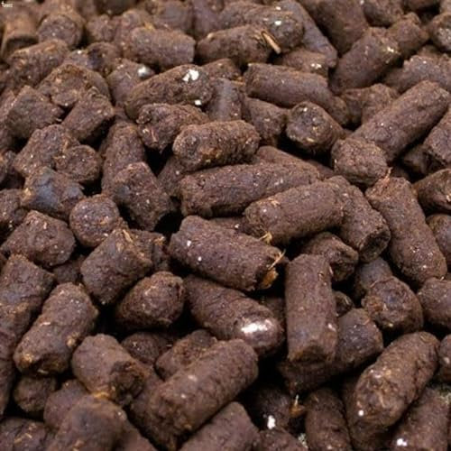 BricoLoco.com Abono fertilizante orgánico universal en pellet. Ecológico. Pack 2x900 grs. Fertilizante NPK 5-5-10 peletizado con macroelementos y micro. Plantas huerto, jardín, cítricos (1400, Gramos)