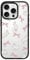 CASETiFY Compact iPhone 16 Pro Case [Lightweight / 4ft. 2X Military Grade Drop Protection/Slim] - Rabbit Ribbon - Clear Black