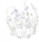 Baluue Heu Kuchen Topper Blatt Crown Kuchen Schmuck Quasten Backen Ornament Weiß 1pc