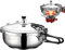 Olla a presión plegable de acero inoxidable, cocción a alta presión, apta para inducción, con válvula de protección, eficaz y compacta, ideal para preparar sus comidas