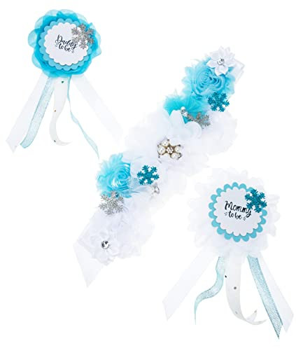 WESIEVYA 1ensemble Ceinture De Grossesse Avec Broche Décoration Pour Shower Accessoires Photo Pour Et Papas