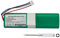 K KYUER 2600mAh Ersatz Saugroboter Akku für Xiaomi Mijia 2C STYTJ03ZHM Xiaomi Mi Robot Vacuum Mop 2 Robot Vacuum Cleaner PN: P2051-4S1P-ZM with Tools 14.4V